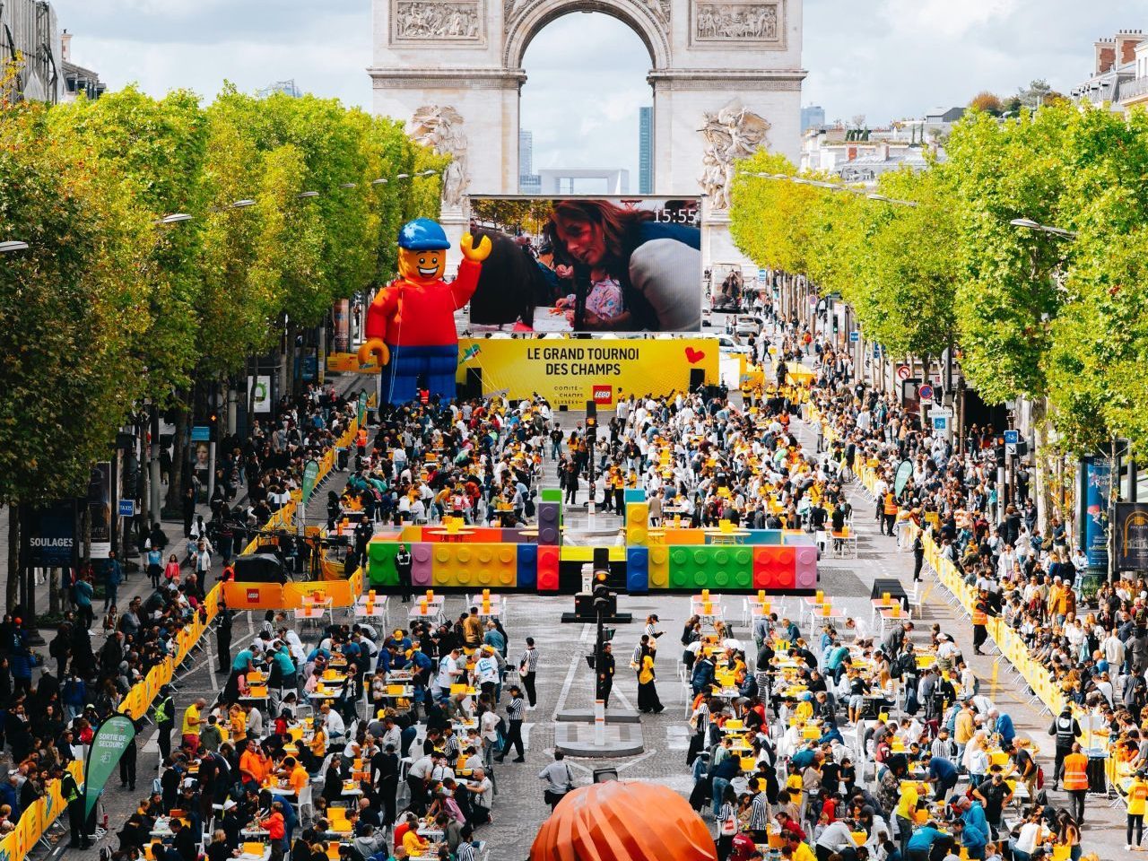 Tournoi Lego – Champs-élysées