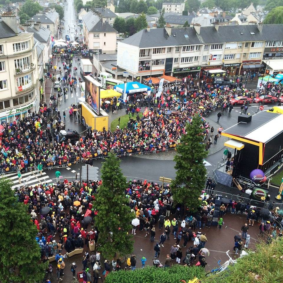 Giant LED screen SUPERVISION Tour de France Manche 2016