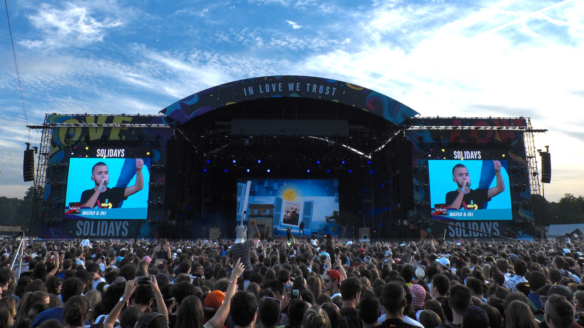 Pantalla Gigante Led Supervision Solidays Festival Musica 18 Supervision